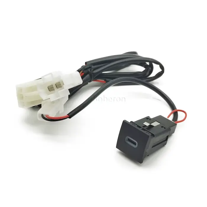 Prise de charge rapide PD Type-C pour voiture, adaptateur d'alimentation à charge rapide pour VW Gol