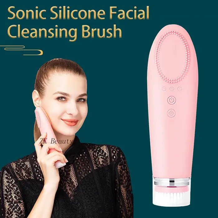 Brosse de nettoyage du visage chaude multifonction, Instrument électrique de lavage du visage, Machi
