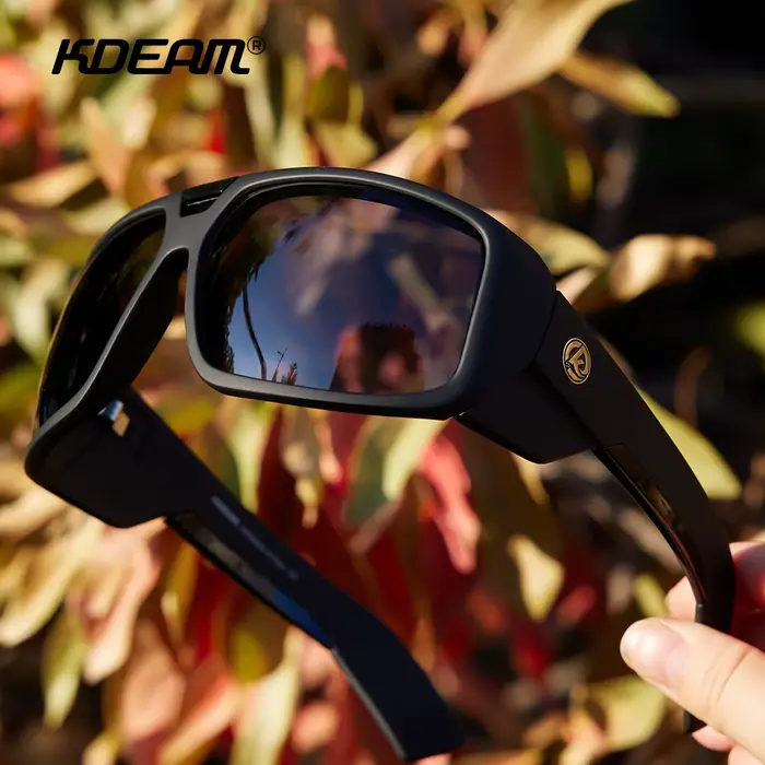 KDEAM Muscle Car Styling et performances sérieuses lunettes de soleil polarisées pour hommes lunette