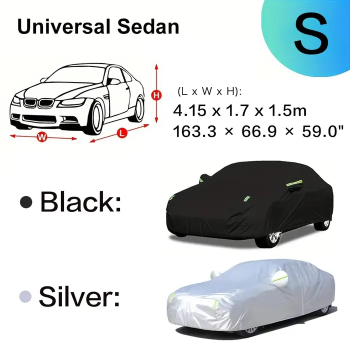Housse de Protection pour voiture, extérieur, soleil, neige, UV, SUV, berline, pare-soleil automobil
