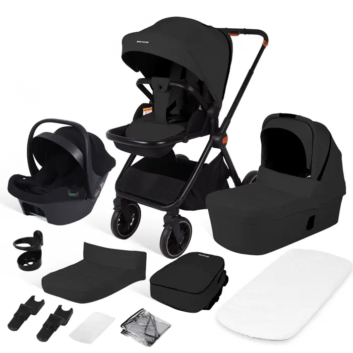 Poussette bébé 3 en 1, combinaison Isofix, systèmes de voyage avec siège bébé, taille I, nacelle, si