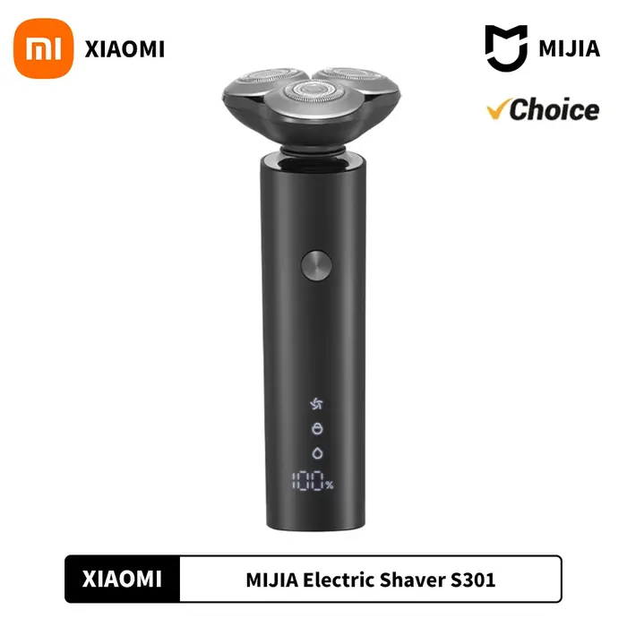XIAOMI MIJIA-Rasoir électrique pour hommes, tondeuse à barbe S301, machine à raser portable, rasoir 