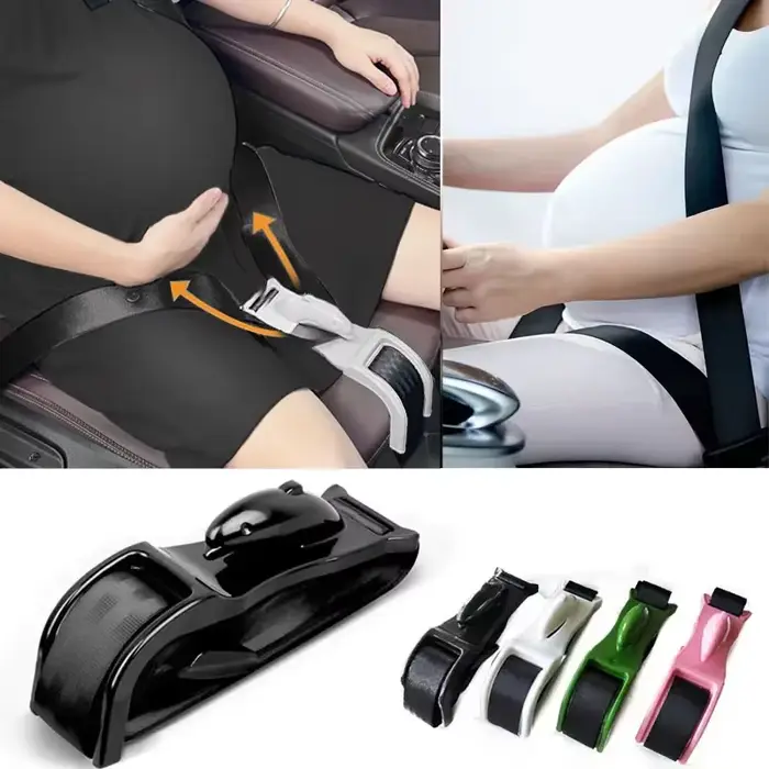 Ceinture de soutien du ventre de sécurité pour femmes enceintes protection bébé non né accessoire extension réglage pour déplacements voiture occasions spéciales