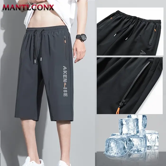 Short de sport pour hommes, nouvelle mode, taille élastique, respirant, séchage rapide, confortable,
