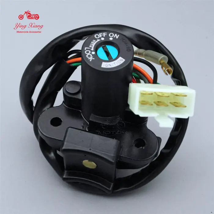 Jeu de clés de verrouillage de moto, interrupteur de ville, adapté pour Kawasaki ZZRfemelle ZZR400 1