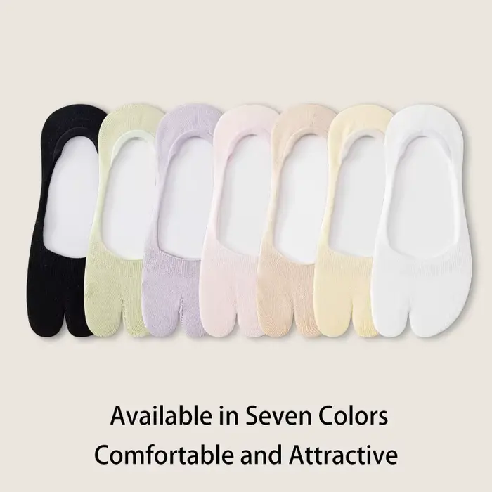 3 paires de chaussettes d'été en coton pour femmes, couleur unie, simples, antidérapantes, respirant