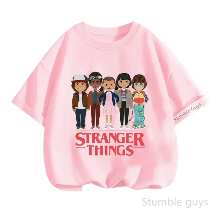 T-shirt en coton doux pour enfants, vêtements d'été pour garçons et filles, t-shirt à manches courte