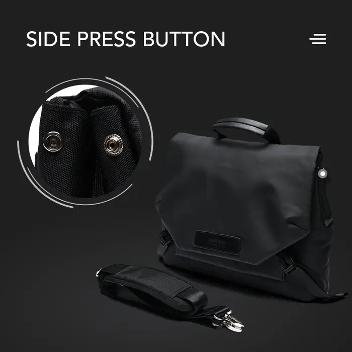 MATE ELAN – sac messager étanche pour hommes d'affaires, étui multifonctionnel pour ordinateur porta