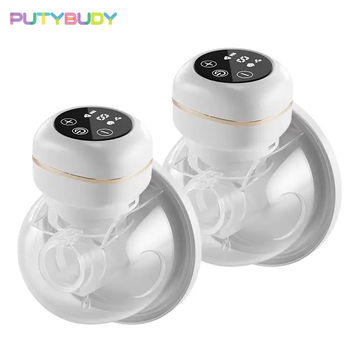 Tire-lait électrique portable, tire-lait mains libres, extracteur de lait à faible bruit, 26mm, sili