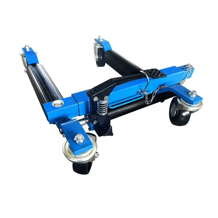 Cric de Position mobile hydraulique robuste de voiture de palan de levage de roue de 4 pneus pour la