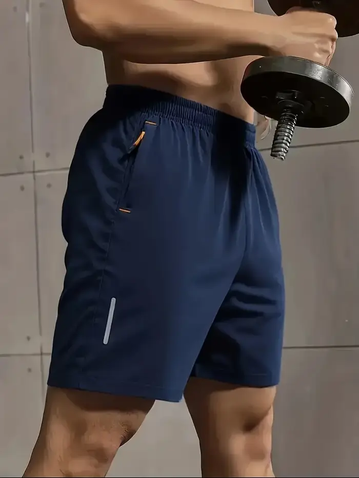 Été nouveauté Shorts de sport hommes nouveau confortable taille élastique vêtements mâle respirant p