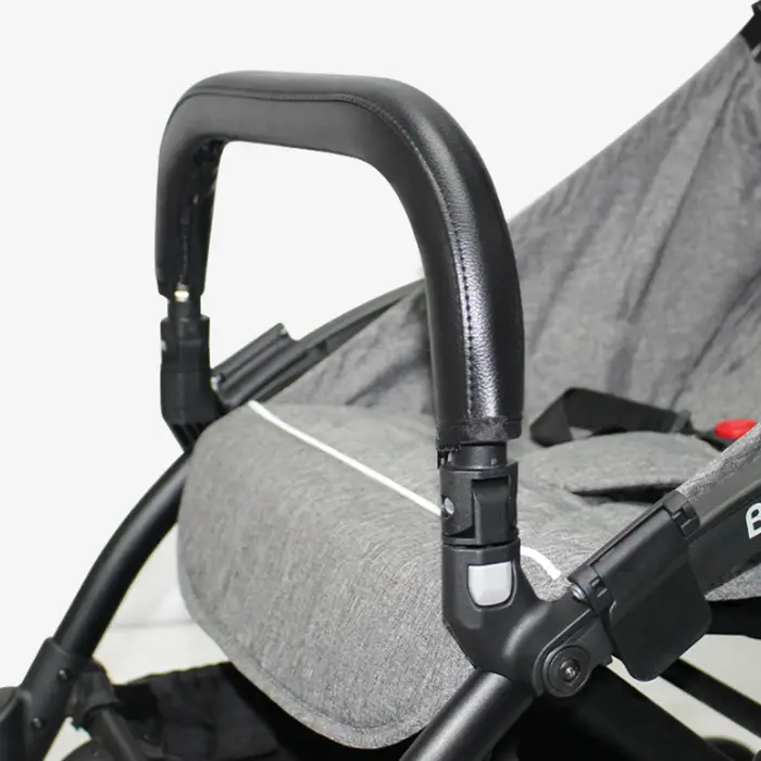 Housses de protection en cuir pour poignées de poussette, protège-bras de chariot, housse de protection à fermeture éclair pour chariot de bébé, accessoires de poussette NEUF