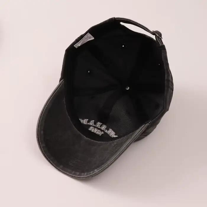 Casquette de baseball avec lettres brodées pour enfants, mode rétro, chapeau en langue de canard pou
