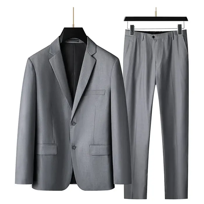 Costume et pantalon décontractés pour hommes, ensemble deux pièces, grande taille XL-9XL, belle robe