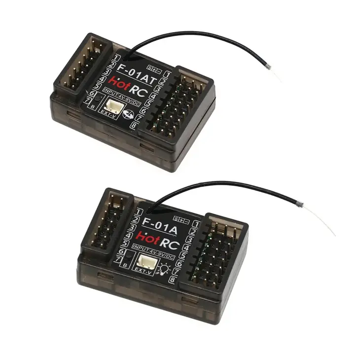 HOTRC 2.4 Ghz F-04A F-06A F-08A F-01A F-04AT F-06AT F-08AT F-01AT 4/6/8Ch récepteur Rc pour émetteur