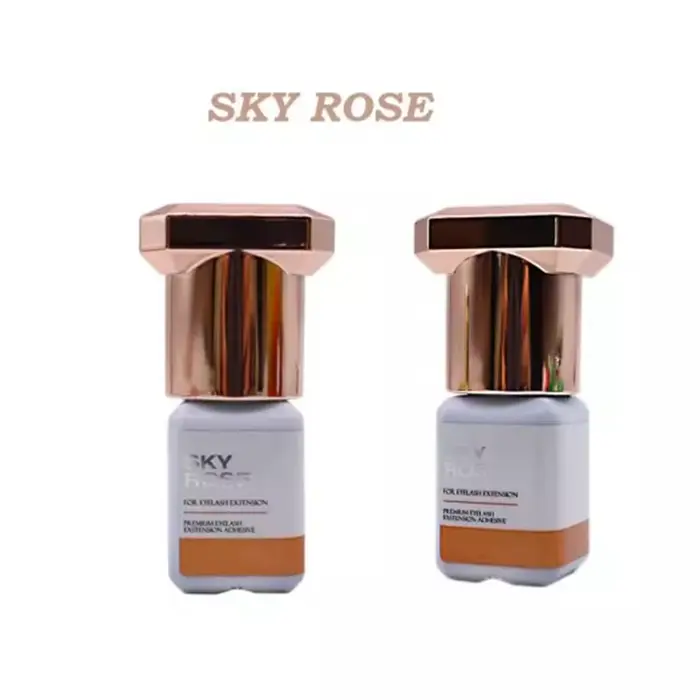 2/5/10 bouteilles nouvelle colle rose ciel pour Extension de cils séchage rapide corée faux cils col
