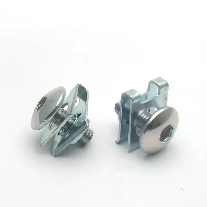 Lot de 10 boulons de vis de couvercle en plastique argenté M6 pour moto, Scooter, ATV, cyclomoteur, 