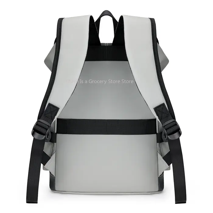 Sac à dos urbain pour homme avec chargement USB, sac à dos imperméable pour ordinateur portable, gra