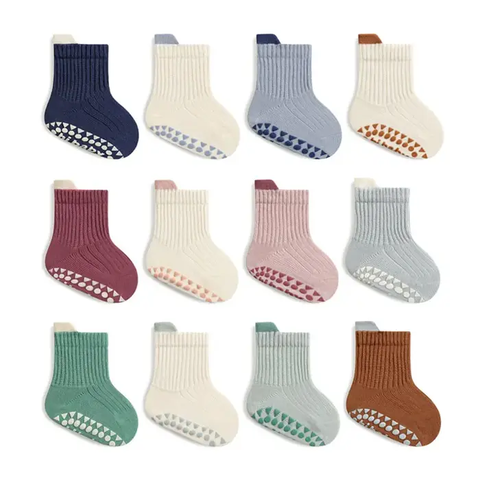 3 paires de chaussettes en coton pour enfants, garçons et filles, mignonnes, confortables, respirant