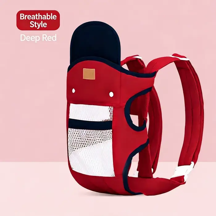 Porte-bébé 3-en-1 Ergonomique Kangourou pour Nourrisson et Enfant, Portage Dorsal et Ventral, Sac à 
