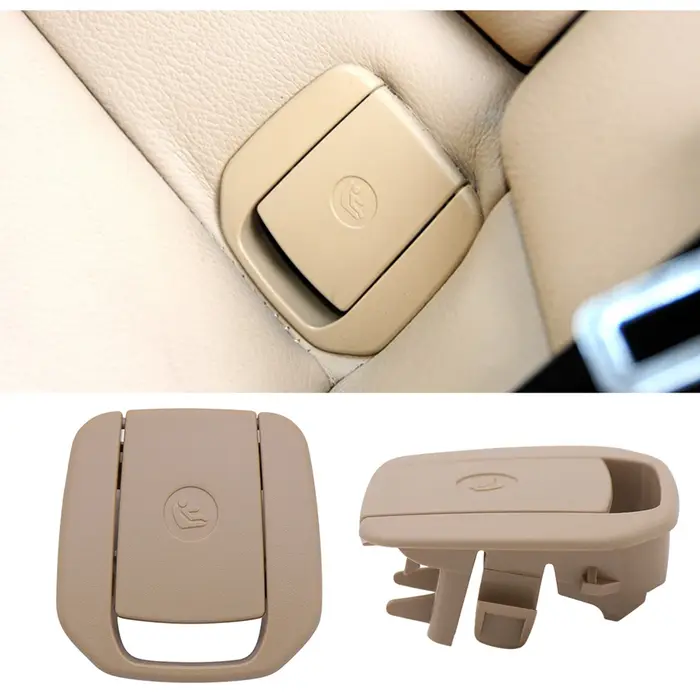 Couverture de fixation ISOFix pour siège arrière de voiture BMW Serie 3 F30 F31 F34 protection design élégant sécurité enfants