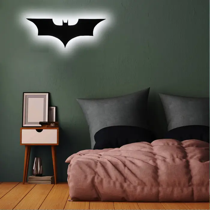 ZK50 coloré et frais LED veilleuse décorative applique murale Plug-in télécommande couleur changeant