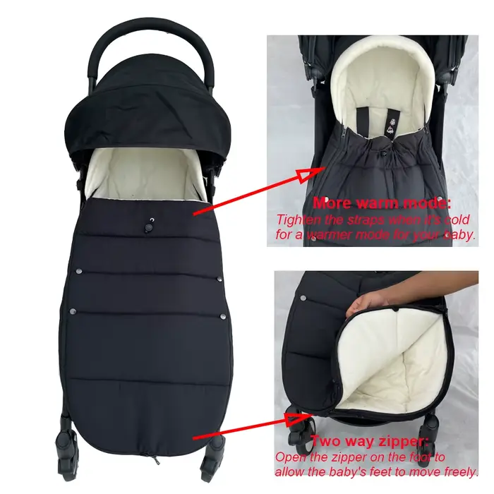 Chancelière universelle pour poussette, accessoire de poussette, compatible avec Babyzen YOYO, YOYO2