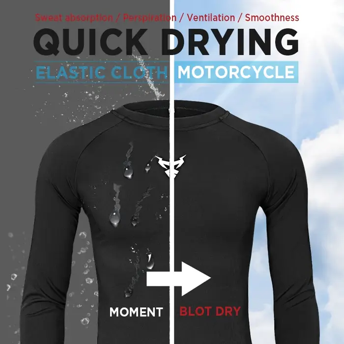 MOTOCENTRIC-Maillot de cyclisme respirant pour homme, sous-vêtements de sport à séchage rapide pour 