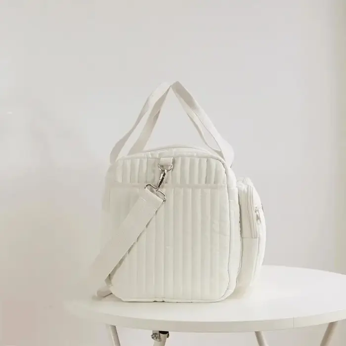 Sac de Maman en Coton Grande Capacité Polyvalent pour Courses et Maternité Occasions Spéciales