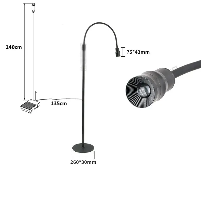 5W USB faux cils colle UV durcissement projecteur régulation faisceau uv cils ongles greffage pied p