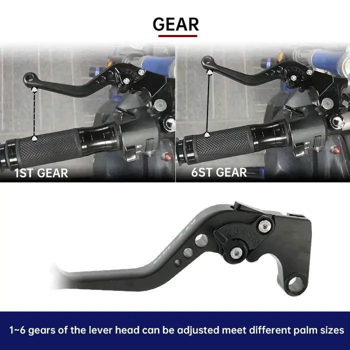 2025 levier d'embrayage de frein court pour YAMAHA MT07 MT-07/Tracer 2013-2024 MT09 MT-09 SP accesso