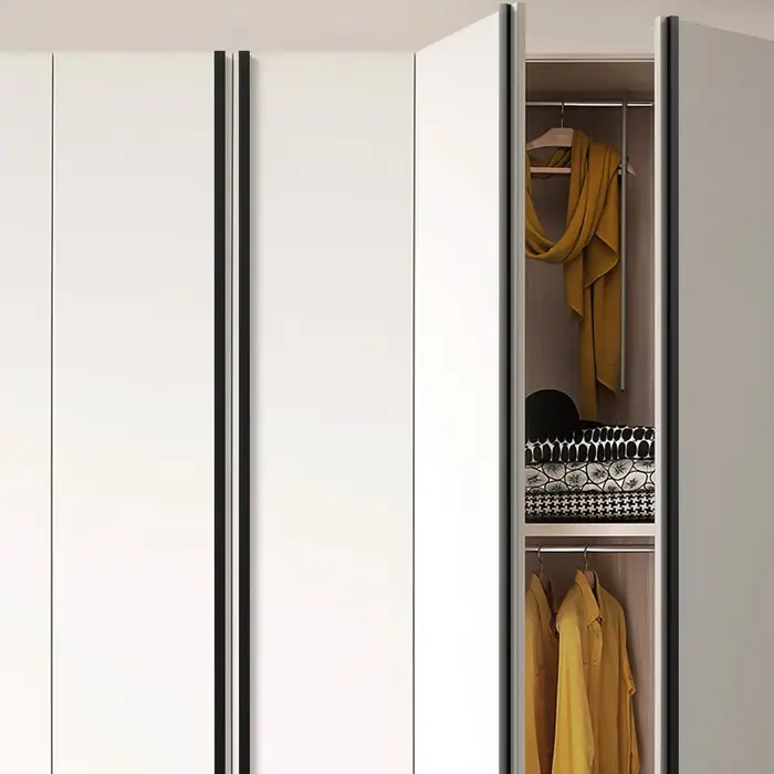 Poignée de porte d'armoire en alliage d'aluminium style moderne simple luxe léger pour décoration de meubles occasions spéciales