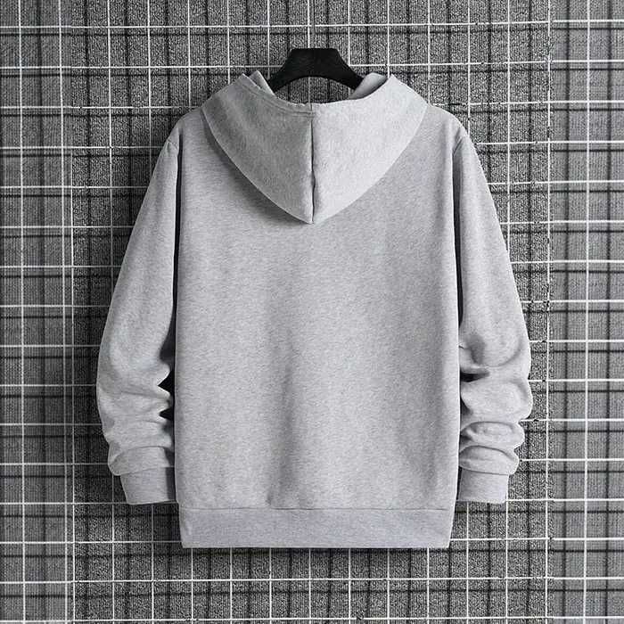 2025 automne/hiver nouveauté hommes à capuche de haute qualité couleur unie sweat à capuche mâle mai