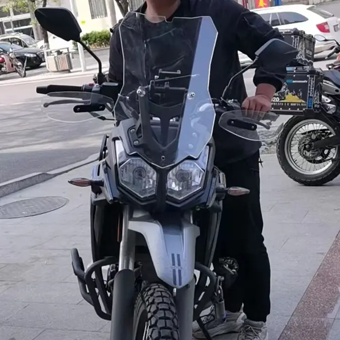 Pare-brise suréWerpour moto, pare-brise modifié, déflecteur de vent pour Loncin Rally 300, VOGE 300G