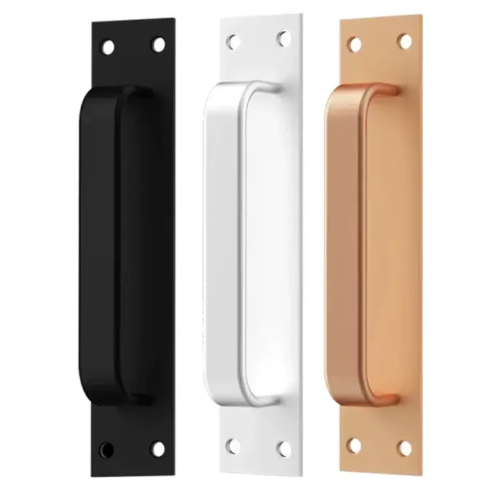 Poignée de porte en alliage d'aluminium pour fenêtre armoire balcon porte coulissante placard amélioration de l'habitat quincaillerie de meubles
