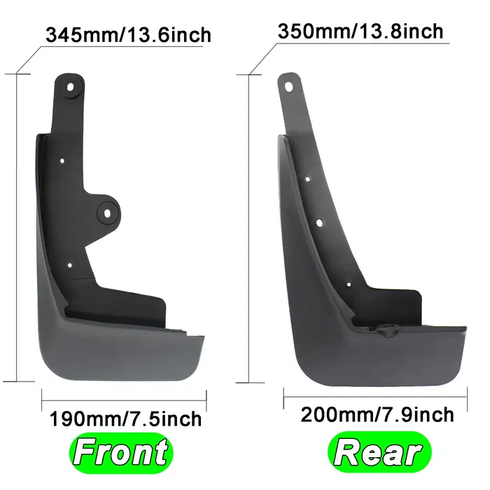 4 pièces/ensemble garde-boue pour Mazda CX30 CX-30 2021 2020 garde-boue garde-boue garde-boue avant 