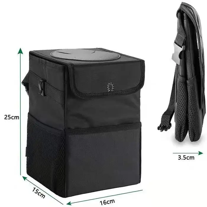 Poubelle étanche pour voiture