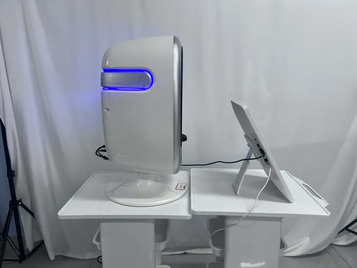 Analyseur de peau AI avec caméra HD 30MP et imagerie spectrale 9 bandes, pour usage clinique, avec r