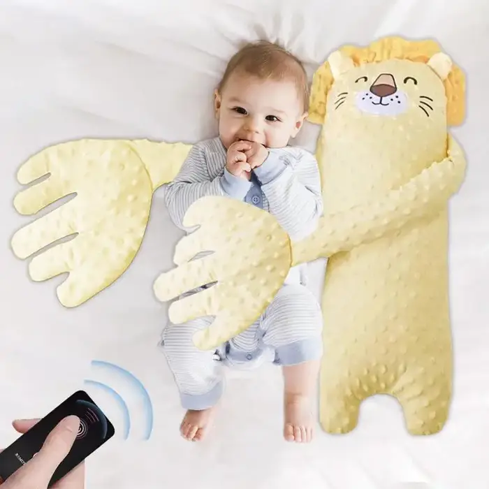 Jouet électrique de sommeil pour bébé, télécommande de 65cm, poupées apaisantes en peluche en forme 