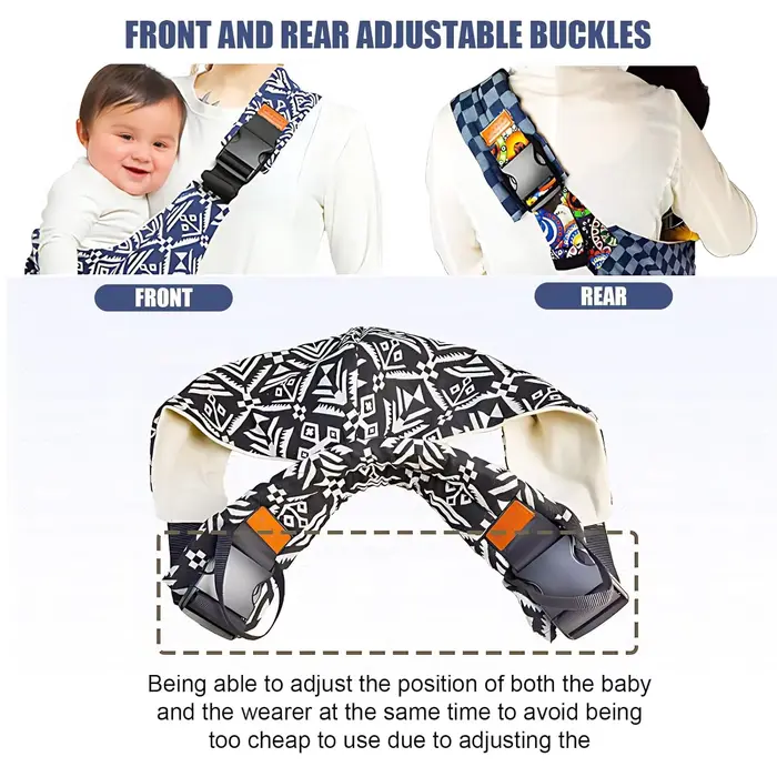Porte-bébé portable multifonctionnel pour enfant, accessoires pour tout-petits, sac à bandoulière ré