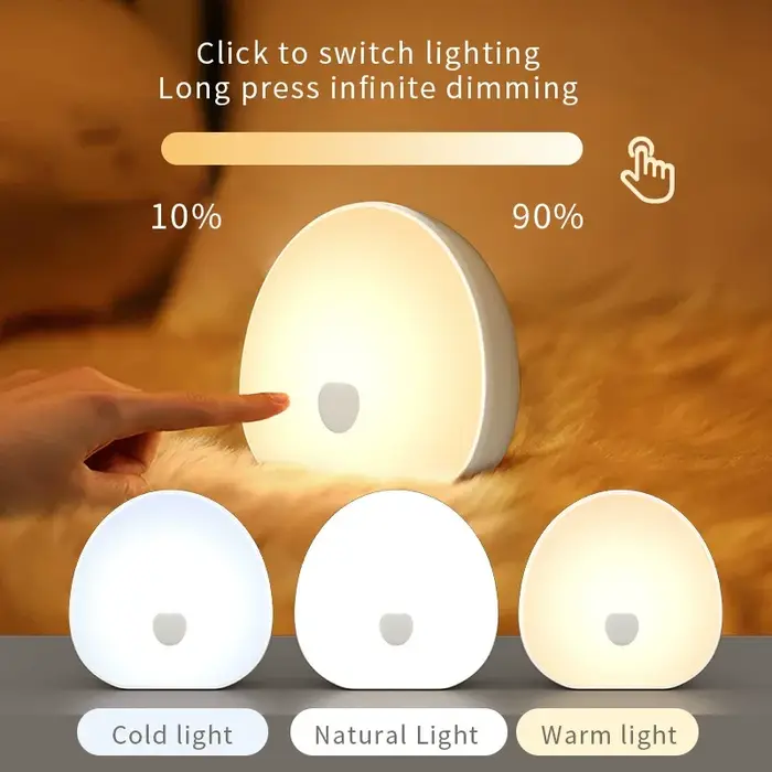 Machine bruit blanc sommeil bébé : veilleuse LED RVB rechargeable avec sons apaisants