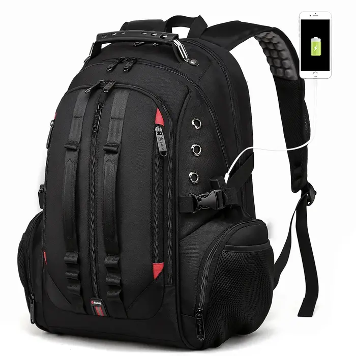 Bange voyage sac à dos 15.6 sac à dos pour ordinateur portable hommes USB Anti-vol sacs à dos pour a