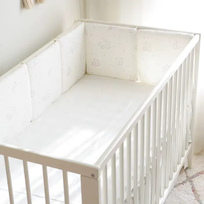 Pare-chocs anti-collision lavable pour lit de bébé, garde-corps de lit pour nouveau-né, sécurité, R6