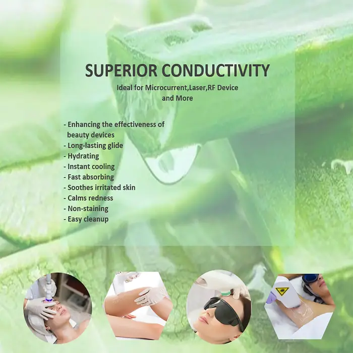 ConEventRadiofrecustudy-Gel de contact transparent à cavitacion, beauté par ultrasons, soins du visa