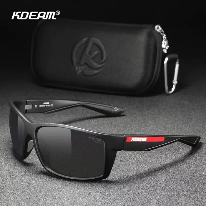 KDEAM 2024 lunettes de soleil de pêche polarisées et lentille de Protection UV400 lunettes de soleil