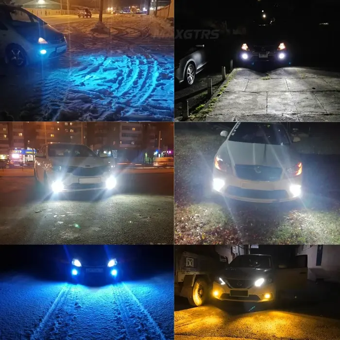 2x H8 H11 9005 9006 HB3 HB4 H16 78 SMD 4014 puces voiture lumière LED antibrouillard ampoule LED feu