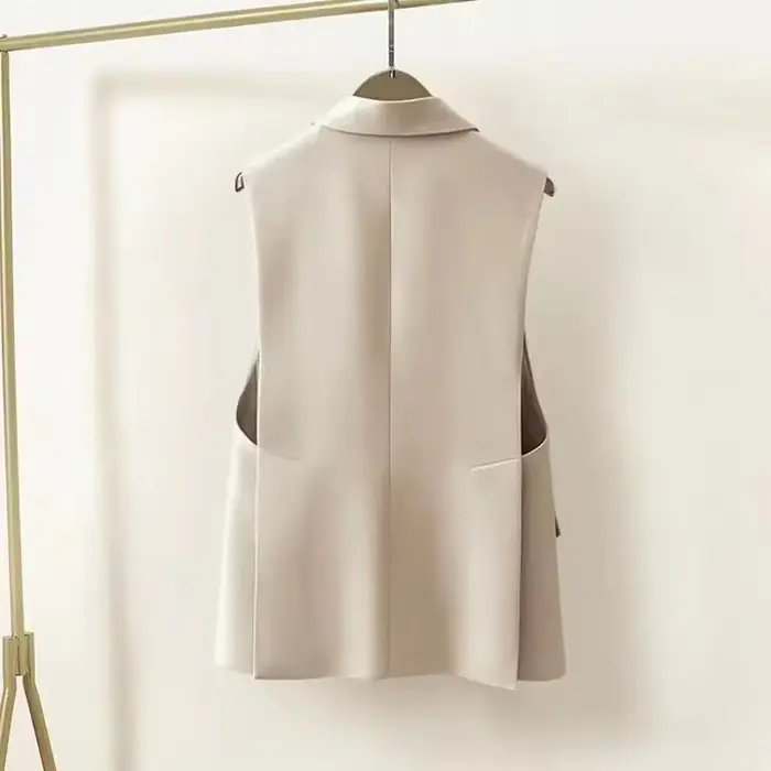 FibrCardigan-Manteau sur mesure pour femme, veste noire imbibée, vêtements de créateurs de luxe, mod
