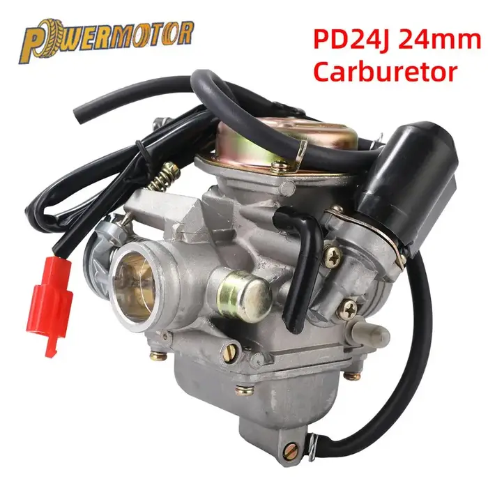 Accessoires de carburateur de moto GY6 125cc 150cc, système de carburant PD24J, carburateur ATV Kart