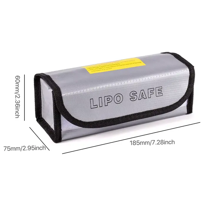 Lipo garde sac de sécurité ignifuge antidéflagrant Portable Lipo sac de sécurité pour RC FPV course 