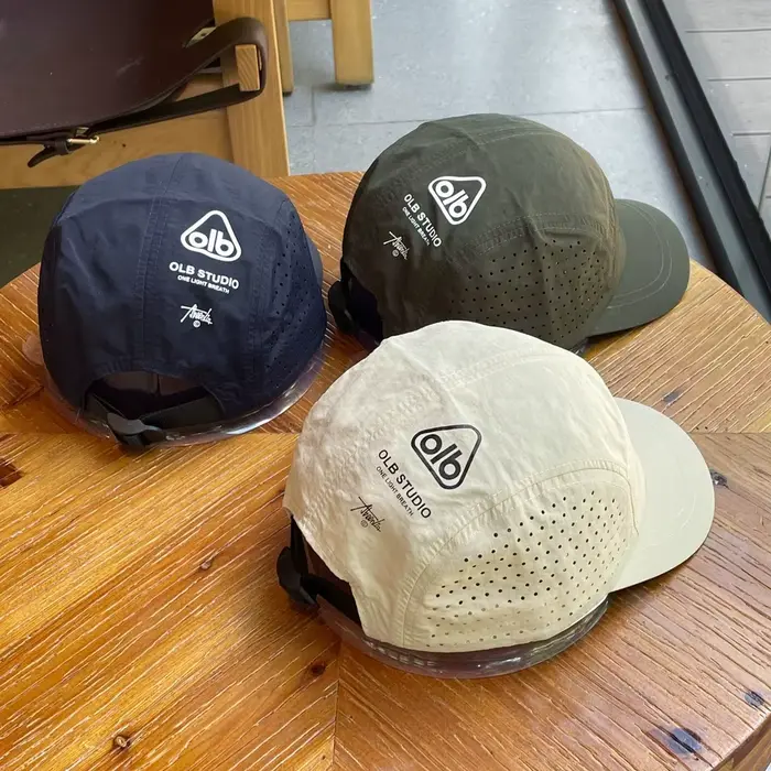Casquette de baseball en maille à séchage rapide à bord court – Pare-soleil léger et respirant avec 